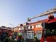 Op een zolderverdieping van een woning aan de Clementstraat in de wijk Oud-Krispijn in Dordrecht is brand uitgebroken.