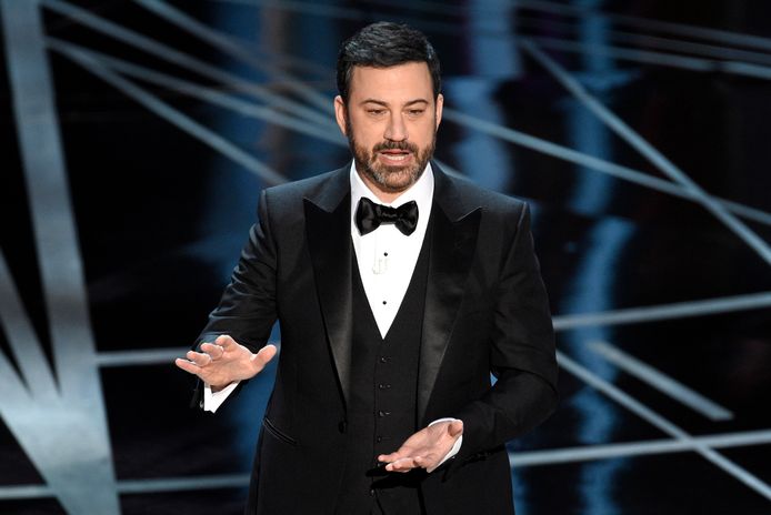 Presentator Jimmy Kimmel ziet de voordelen van zijn ziekte.