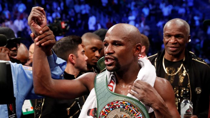Floyd Mayweather, champion de l'argent