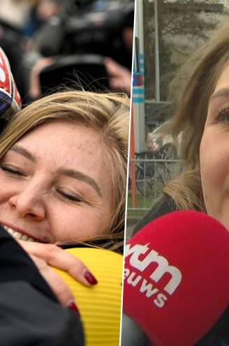 “Deze overwinning zal voor mentale rust zorgen bij Wout”: ook vrouw Sarah De Bie ziet dat Van Aert met extra vertrouwen mag toeleven naar de Ronde