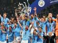 Manchester City viert de winst.