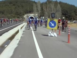 Na krankzinnige valpartij nu ook ophef om plotselinge werkzaamheden in Ronde van Turkije