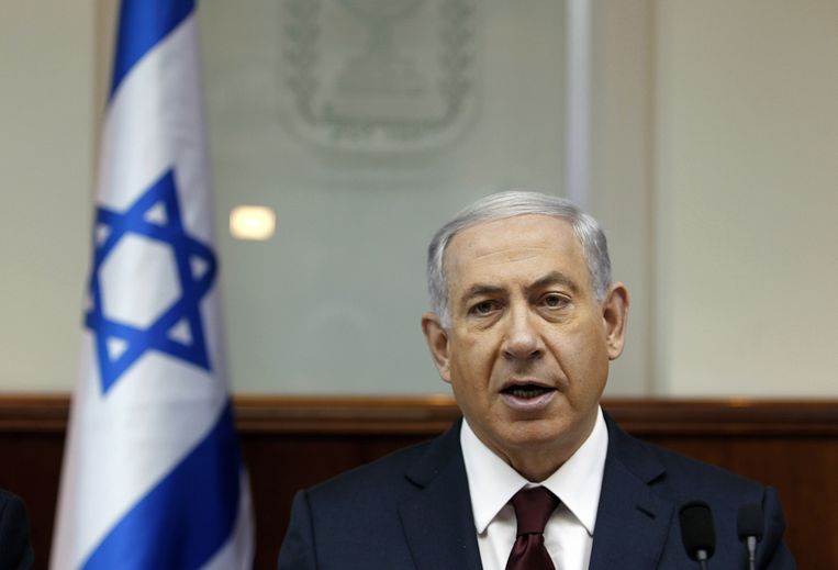 Premier Benjamin Netanyahu van Israël. Beeld ap