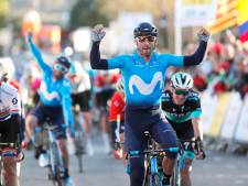 Valverde wint sprint en is nieuwe leider in Catalonië
