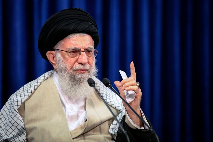 De Iraanse hoogste leider Khamenei.