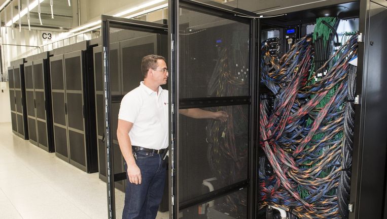 Supercomputer in Lugano Beeld ANP