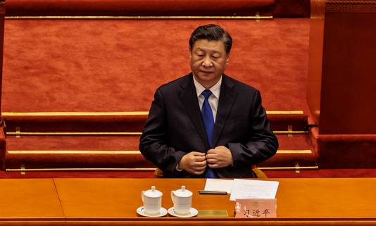 De Chinese president Xi Jinping.
