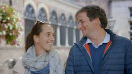 Thibaut en Veerle genieten van hun reis en van elkaar