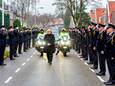 De uitvaart brandweerman Pim van der Bruggen