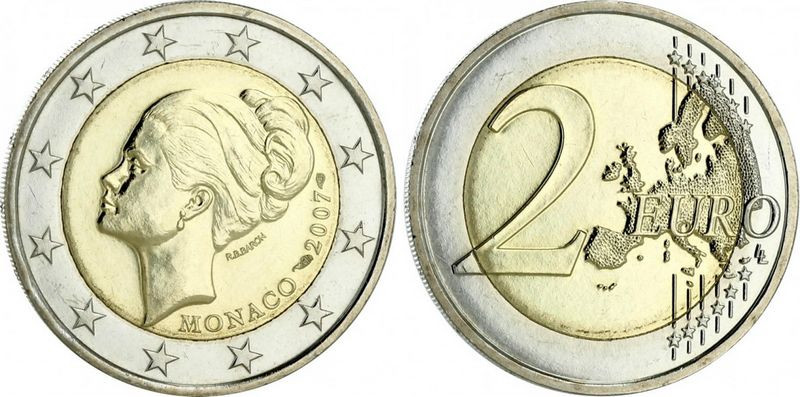La pièce de 2 euros en hommage à Grace de Monaco est certainement l'une des plus rares.