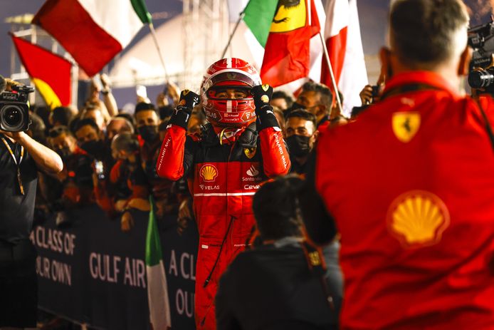 Un doublé à Bahreïn: Ferrari n'avait plus été à pareille fête depuis plus de deux ans.