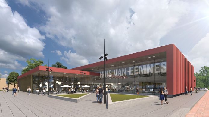 Impressie van het te bouwen Huis van Eemnes.