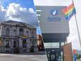 Zowel op de Grote Markt als aan het nieuwe politiekantoor in Vilvoorde hangt de regenboogvlag uit ter ere van de Internationale Dag Tegen Holebifobie, Transfobie en Interseksefobie op 17 mei.