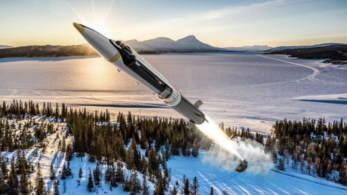 De Ground Launched Small Diameter Bombs (GLSDB) ontwikkeld door Boeing en Saab.