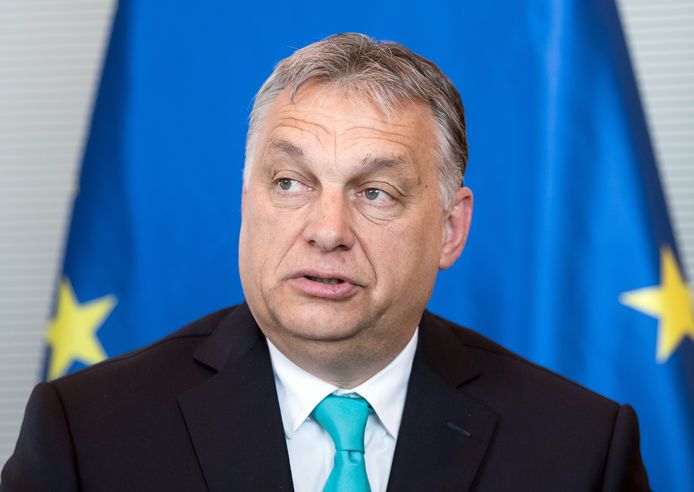 De Hongaarse eerste minister Viktor Orban.