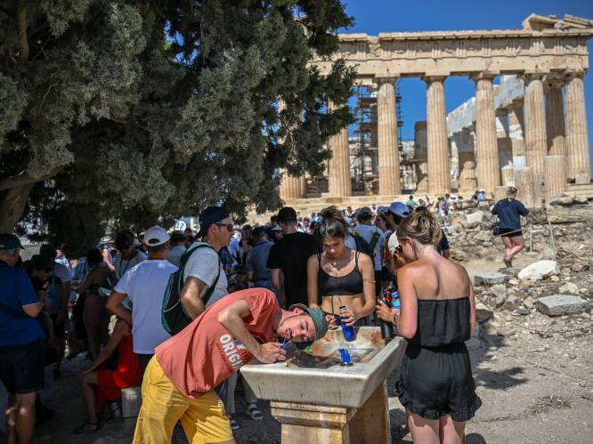 Griekenland zet zich schrap voor ongeziene hitterecords: “Temperatuur nu al zo'n 10 °C hoger dan normaal”