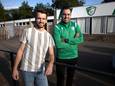 Jannes van Horen (l) keert komend seizoen terug bij het eerste elftal van Neerkandia, dat getraind wordt door Tim Jansen (r).