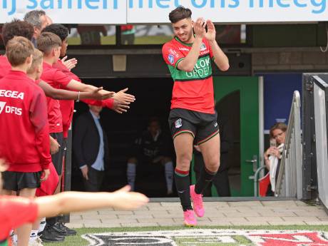 El Karouani (voorlopig) weg bij NEC: ‘De trainer had gelijk en andere mensen binnen de club niet’