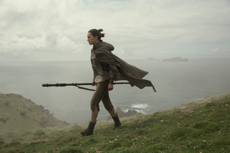 Daisy Ridley als Rey in 'Star Wars: The Last Jedi' Beeld ©2017 Lucasfilm Ltd