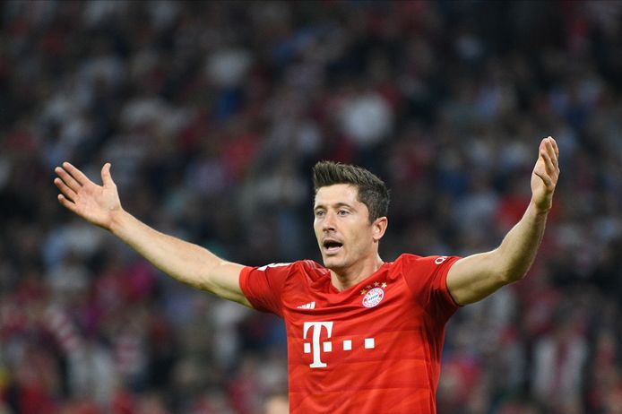 Robert Lewandowski eerder dit seizoen.