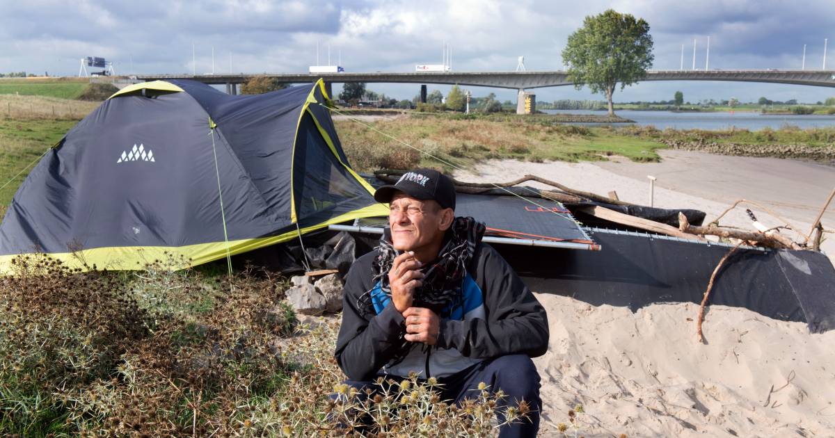 Remon wás een succesvolle zzp’er, nu leeft hij in een tent ‘Gaf 350