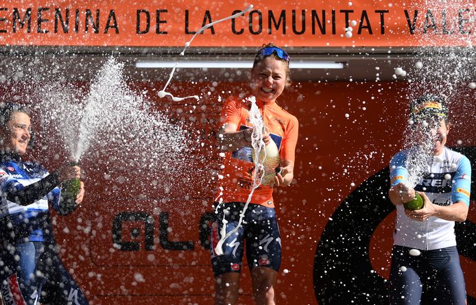 Justine Ghekiere won vorige week het eindklassement van de Ronde van Valencia.