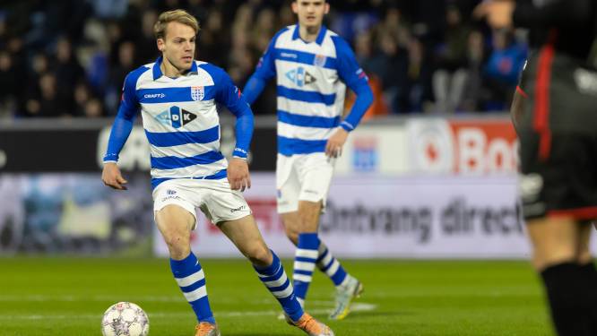 Nu Thomas van den Belt het seizoen afmaakt in Zwolle staat niets promotie nog in de weg