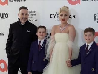 Elton Johns zoontjes na lange tijd weer gespot op Oscarfeest, aan de zijde van meter Lady Gaga