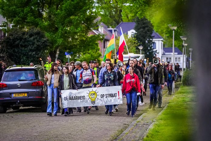 Een bonte stoet trok door de straten van Eindhoven.