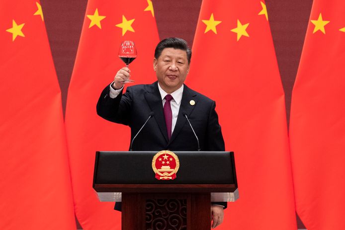 De Chinese President Xi Jinping.