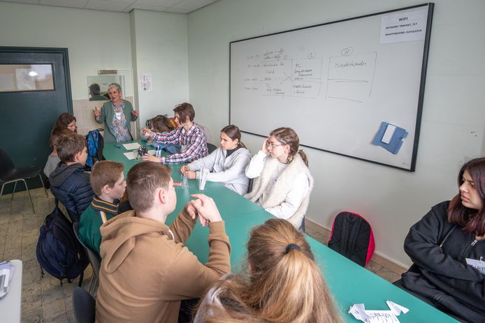 De Oekraïnse leerlingen in Tielt