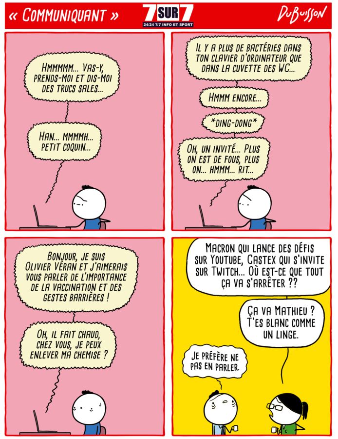 "Communiquant", 12 mars 2021.