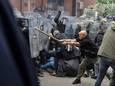 In Zvecan in Kosovo braken maandag zware rellen uit.