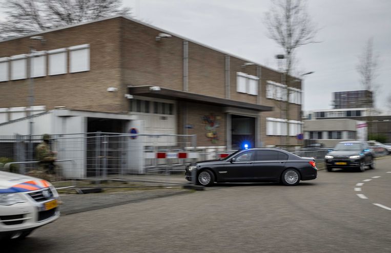 Saïd Razzouki, vermeende rechterhand van Taghi, verschijnt voor het ...