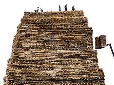 Duindorp en Scheveningen claimen beide overwinning hoogste vuurstapel