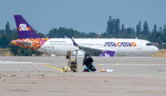 ­Duitsland stelt Rusland verantwoordelijk voor droneaanval op luchthaven Leipzig en kondigt sancties af