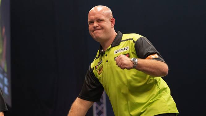 Michael van Gerwen treft Danny Noppert in achtste finales International Darts Open
