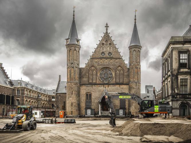 VIDEO | Zo ziet de peperdure renovatie van het Binnenhof eruit