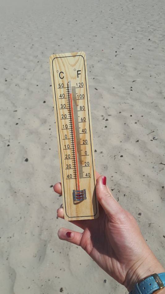 Hitte in Nederland: 44 graden op de Lange Duinen bij Soest
