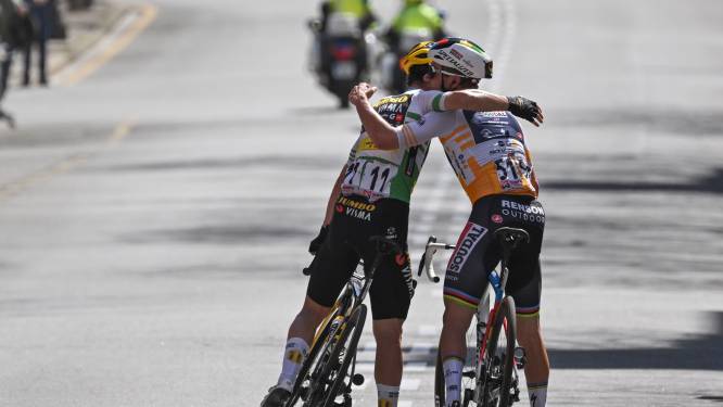 Primoz Roglic slaat aanval van Remco Evenepoel af in slotrit en pakt eindzege Ronde van Catalonië