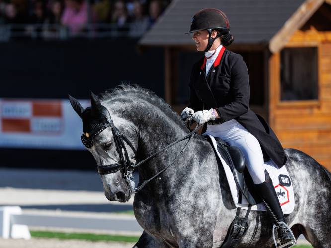 Schaafwondje op paard zorgt voor vroege uitschakeling Thamar Zweistra in wereldbekerfinale