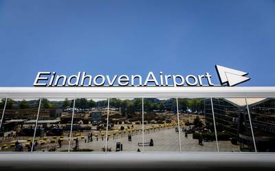 Tekening van 13-jarige veroorzaakte bommelding Eindhoven Airport