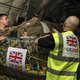 Britse en Franse hulpgoederen naar Irak