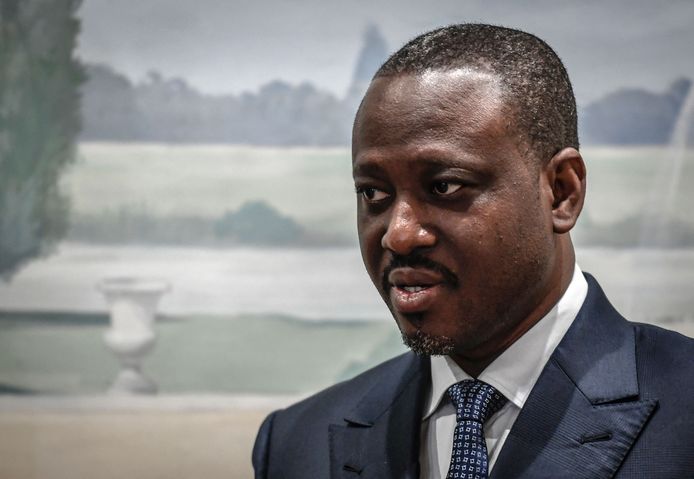 Guillaume Soro, voormalig premier van Ivoorkust en ex-presidentskandidaat.