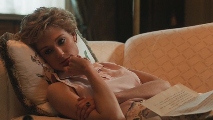 Elizabeth Debicki als Princess Diana in het nieuwe seizoen van 'The Crown'.