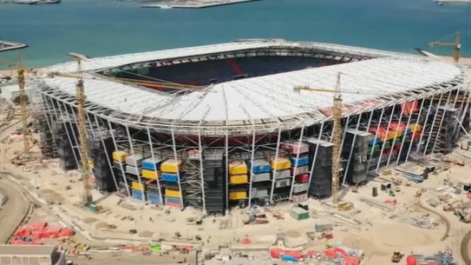 Scoort Lukaku op WK in Qatar in dit afbreekbaar ‘containerstadion’? 