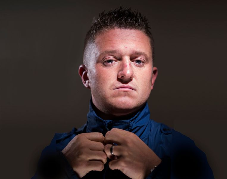 Tommy Robinson Beeld HH