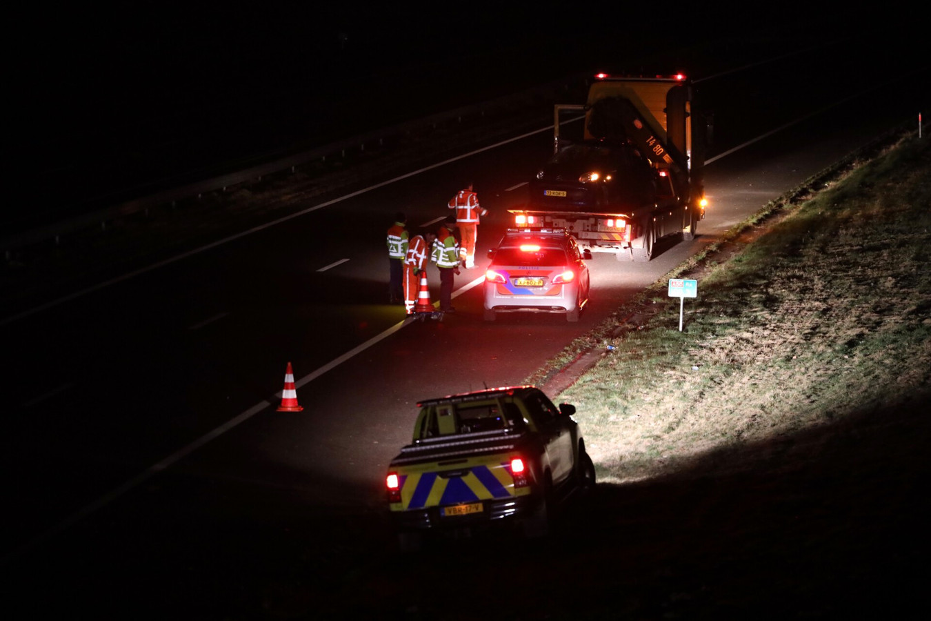 Bestuurder Uit Auto Geslingerd Bij Ongeval Op De A50 In Brabant 