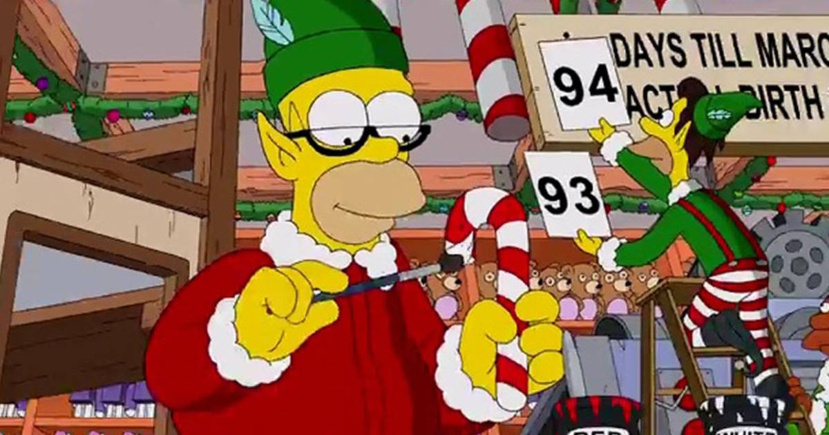 Calendrier de l'avent Ciné-TV : Les Simpsons (Noël mortel, S01-E01) -  FulguroPop