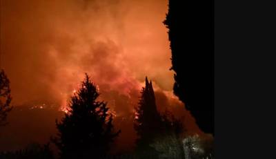 Grote natuurbrand in Slovenië leidt tot evacuaties